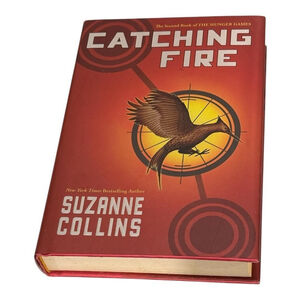 Catching Fire Suzanne Collins Hardcover Book Hunger Games 1st Edition